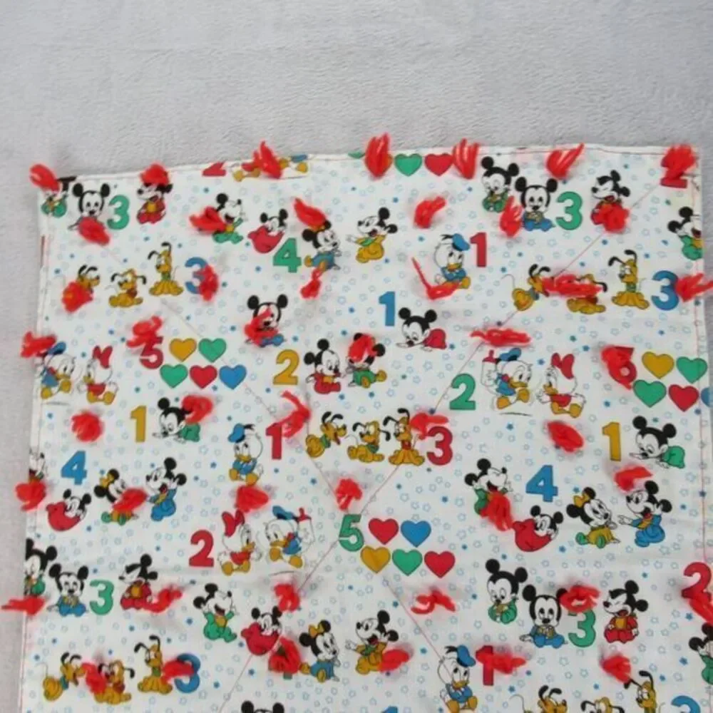 Disney Diaper‎ Changing Pad White All Over Print Disney Characters 26x20 in